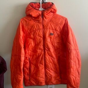 Outdoor Research Mens Orange SuperStrand LT Hoodie